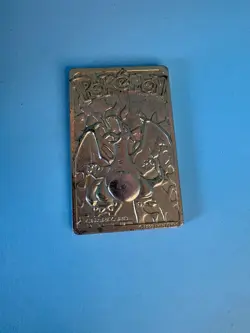23K Gold Plated CHARIZARD Trading Card 1999 Pokemon - Image 4