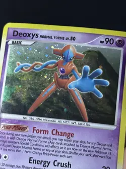 Pokemon Deoxys Normal Forme Legends Awakened Card 1/146 Holo Rare - Image 2