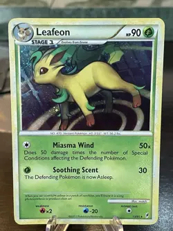 Pokemon Leafeon 13/95 Call of Legends Holo LP - Image 1