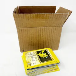 2+ Lbs Vintage/Modern Pokemon TCG Trading Cards Lot Unsorted Box - Image 1