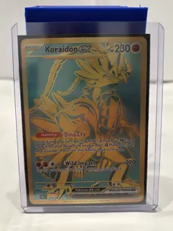 Pokemon TCG Koraidon EX 245/091 Holo Hyper Rare Paldean Fates - Image 1