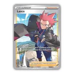 Pokemon TCG Lance Full Art Sword & Shield - Silver Tempest 192/195 Holo Ultra NM - Image 1