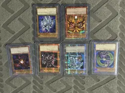 Yu-Gi-Oh Trading Card Collection Set of 6 QCR Cards - Image 1