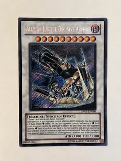 Yu-Gi-Oh! TCG Ally of Justice Decisive Armor Hidden Arsenal 3 HA03-EN060... - Image 1
