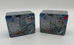 Lot of (2) Upper Deck Yu-Gi-Oh 2008 Holiday Series 1 Stardust Dragon Tin SEALED - Image 2
