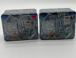 Lot of (2) Upper Deck Yu-Gi-Oh 2008 Holiday Series 1 Stardust Dragon Tin SEALED - Image 3