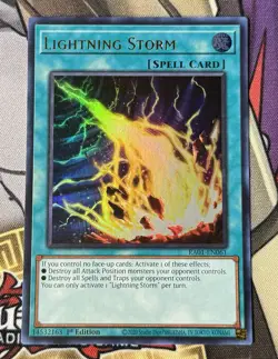 Yu-Gi-Oh! Lightning Storm - RA01-EN061 - Rarity Collection - Ultra Rare - LP - Image 1
