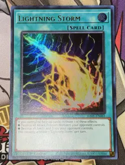 Yu-Gi-Oh! Lightning Storm - RA01-EN061 - Rarity Collection - Ultra Rare - LP - Image 2