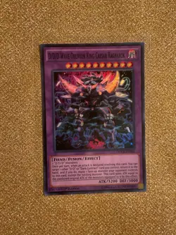 Yugioh D/D/D Wave Oblivion King Caesar Ragnarok DOCS-EN044 1st Edition Nm - Image 1