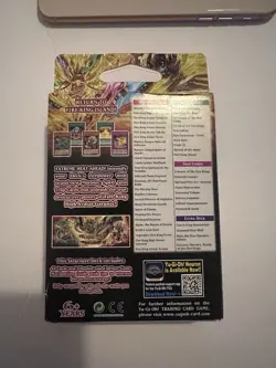 YUGIOH 1ST ED ONSLAUGHT OF THE FIRE KINGS STRUCTURE DECK FACTORY SEALED NEW - Image 3