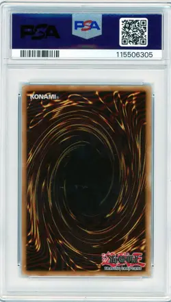 Yu-Gi-Oh! Red-Eyes Black Metal Dragon Forbidden Memories #FMR-001 PSA 6 - Image 2