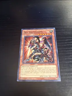 Yu Gi Oh TCG DES VOLSTGALPH YS14-ENA02 COMMON 1ST ED NM - Image 1