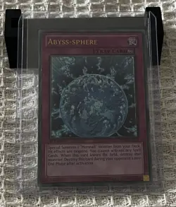 Yugioh Abyss Sphere ABYR-EN072 Ultimate Rare 1st Edition Continuous Trap NM - Image 1