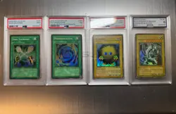 Yugioh 4 Graded Card Bundle RESERVED - Image 1