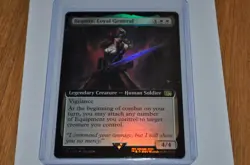 MTG magic FINAL FANTASY rare BEATRIX LOYAL GENERAL extended art FOIL FIN #426 - Image 1