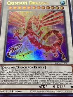 Crimson Dragon + Synchro Rumble + Cosmic Blazar Dragon | YuGiOh! - Image 2