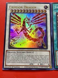 Crimson Dragon + Synchro Rumble + Cosmic Blazar Dragon | YuGiOh! - Image 3