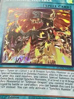 Crimson Dragon + Synchro Rumble + Cosmic Blazar Dragon | YuGiOh! - Image 4