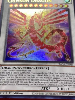 Crimson Dragon + Synchro Rumble + Cosmic Blazar Dragon | YuGiOh! - Image 2