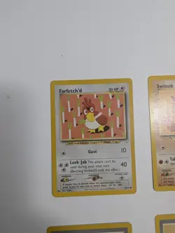 Vintage Pokemon Card Lot - Farfetch’d, Swinub, Murkrow + Trainers & Fighting... - Image 2