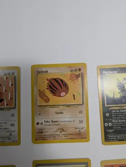 Vintage Pokemon Card Lot - Farfetch’d, Swinub, Murkrow + Trainers & Fighting... - Image 3