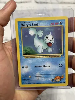 Pokemon Misty's Seel Gym Heroes Set Unlimited 88/132 WOTC Common NM/MT Card TCG - Image 1
