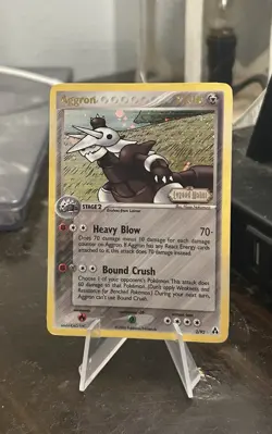 Pokemon Aggron 2/92 Legend Maker Reverse Holo Rare 2006 VLP+ Nice Card!! 🔥 - Image 1