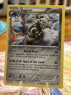 Aggron Plasma Blast Reverse Holo Card 59/101 Pokemon - Image 1