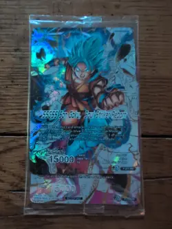 Dragon Ball Super Card Game Sweepstakes Pack Sealed. SSGSS Son Goku + Goku Black - Image 1