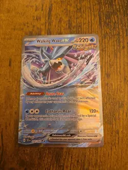 Walking Wake ex - 050/162 - Pokemon Temporal Forces Double Rare Card NM - Image 1