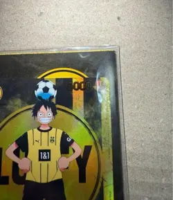 [NEW] One Piece x BVB Borussia Dortmund Promo Card Monkey D Luffy ST13-003 - Image 2