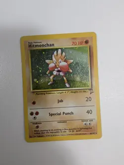 Vintage Pokemon Card Lot - Butterfree Jungle, Holo Hitmonchan Base Set, Grass & - Image 2