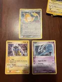 Rare Vintage Holo Pokemon Card Lot - Heavily Played - Image 4