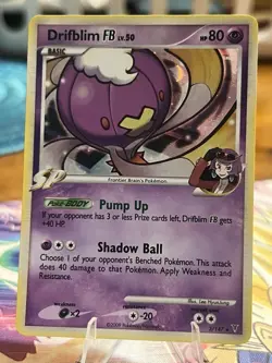 Drifblim FB 3/147 Supreme Victors Reverse Holo Card Pokemon - Image 1