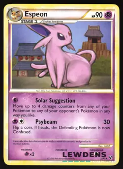 Espeon - 2/90 - Non-Holo Rare Theme Deck Exclusive - Undaunted - Pokemon Card - Image 1