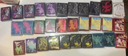 TCG Pokemon Cards Merch Bundle. Card Dividers, ETB Sleeves, Coins, Badges, Dices - Image 2