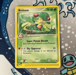 Breloom 33/100 Non Holo EX Sandstorm Pokemon Card Vintage 2003 LP - Image 1