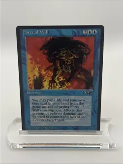 Force of Will Alliances 1996 Near Mint Never Played Mtg Magic The Gathering Card - Image 1