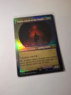 Pippin, Guard of the Citadel FOIL- Showcase - The Lord of the Rings MTG NM - Image 2