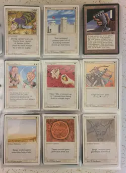 MTG Binder Lot Of 600+ Vintage Cards - Foil, Revised, 95, 96, 97, 98, 99, 00, 01 - Image 3