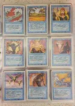 MTG Binder Lot Of 600+ Vintage Cards - Foil, Revised, 95, 96, 97, 98, 99, 00, 01 - Image 5