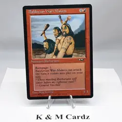 MTG - Alliances - Balduvian War-Makers (Gen. Varchild Flavor) - Common - LP - Image 1