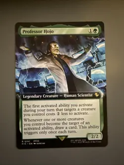 Professor Hojo Extended Art - FIC 0161 NM - MTG Magic - Image 1