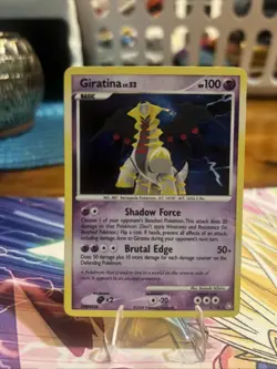 Pokemon Giratina TCG LV.52 4/146 Holo Rare Legends Awakened - Image 1