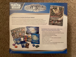 Pokemon S&V STELLAR CROWN POKEMON CENTER ELITE TRAINER BOX ETB FACTORY SEALED - Image 2