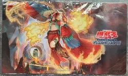 Yugioh Official Playmat Fire King Courtier Ulcanix Yugioh's Day Japanese NEW - Image 1