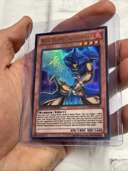 Yugioh Blue Flame Swordsman LC04-EN001 Ultra Rare Limited Edition NM Yu-Gi-Oh! - Image 2