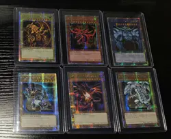 YuGiOh LC01 Quarter Century Secret Rare Complete Set Of 6 25th Anniversary Promo - Image 1