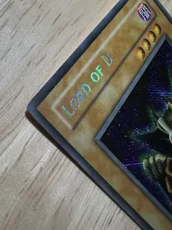 YUGIOH Lord of D. BPT-004 Promo Secret Rare Reverse Foil Error LP - Image 5