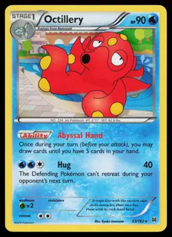 Octillery 33/162 Holo Rare XY - BREAKthrough Pokemon Card - Image 1